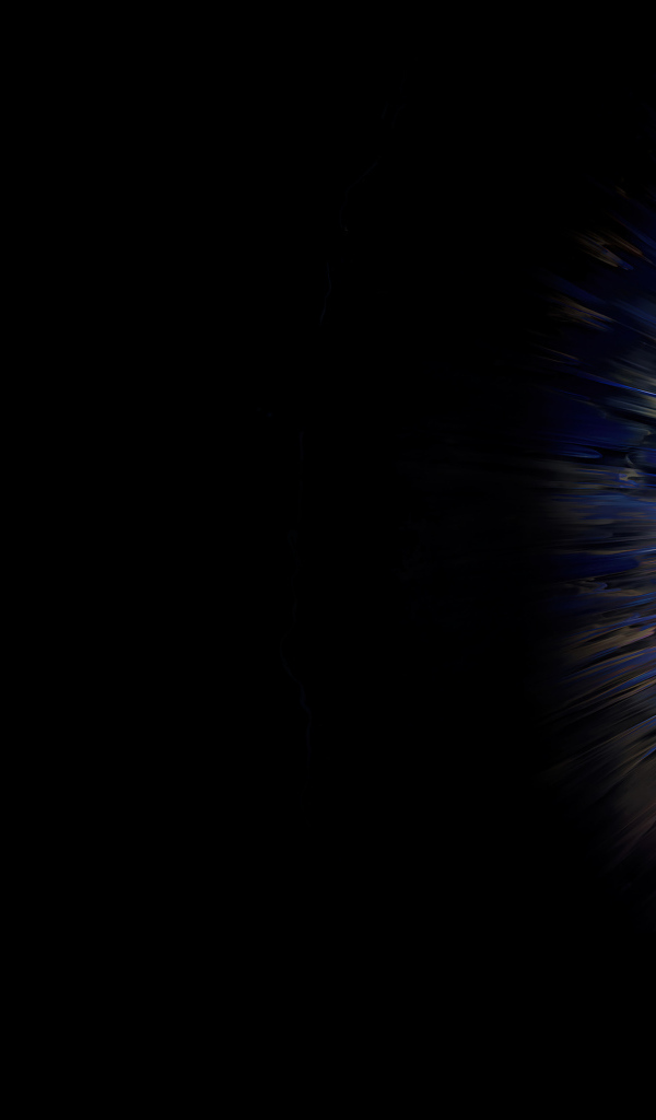 Разноцветная вспышка на черном фоне