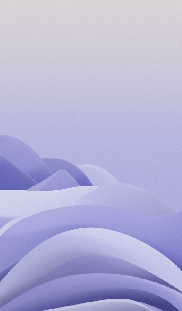 Фиолетовые волны на сером фоне, абстракция