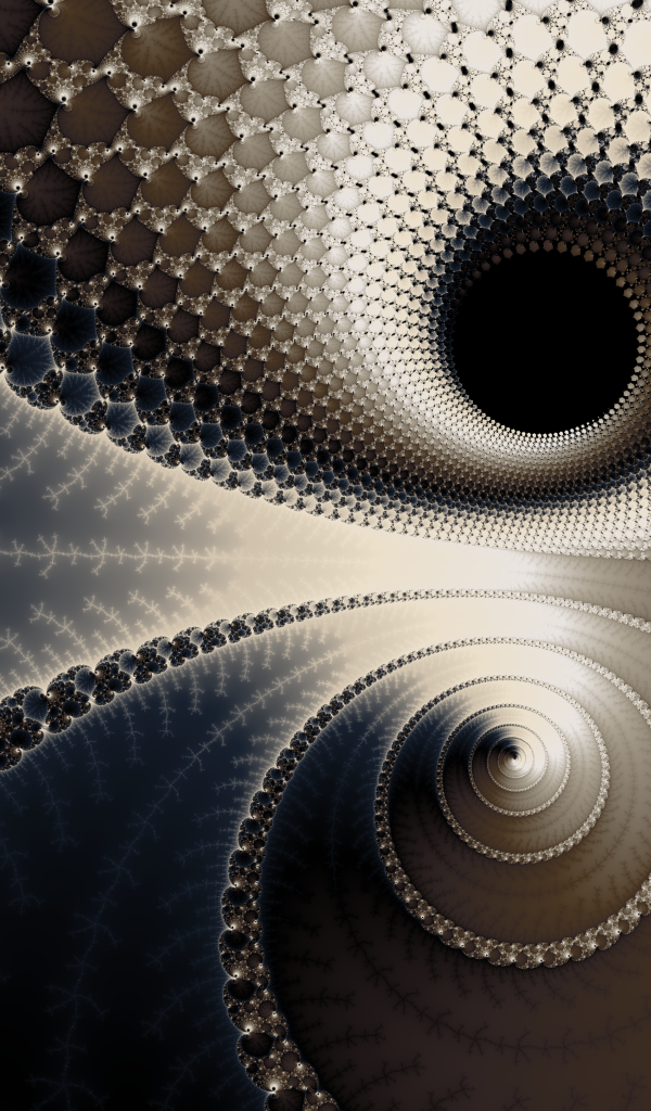 Две абстрактные спирали