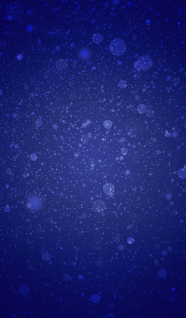 Белые абстрактные блики на синем фоне