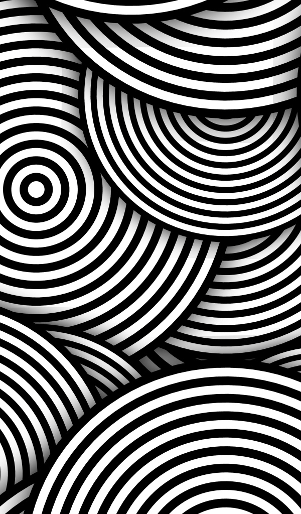 Черно белая иллюзия