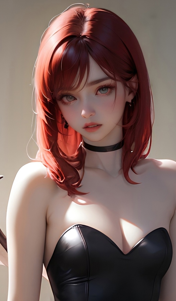 Девушка аниме с крыльями 