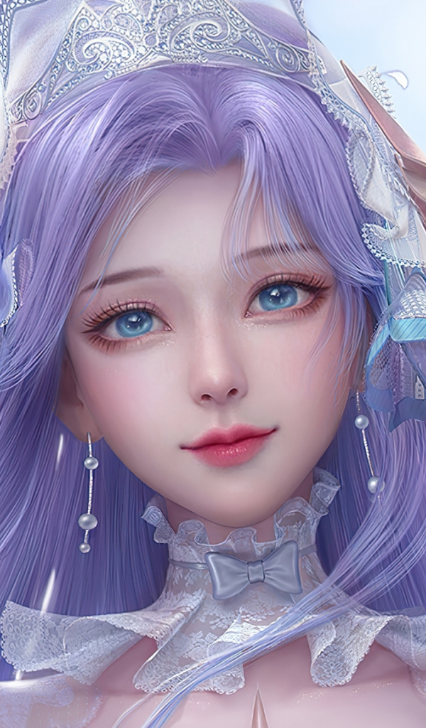 Милая девушка аниме невеста