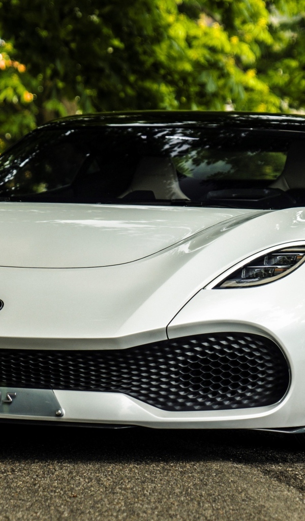 Белый автомобиль Deus Vayanne Concept 2022 года