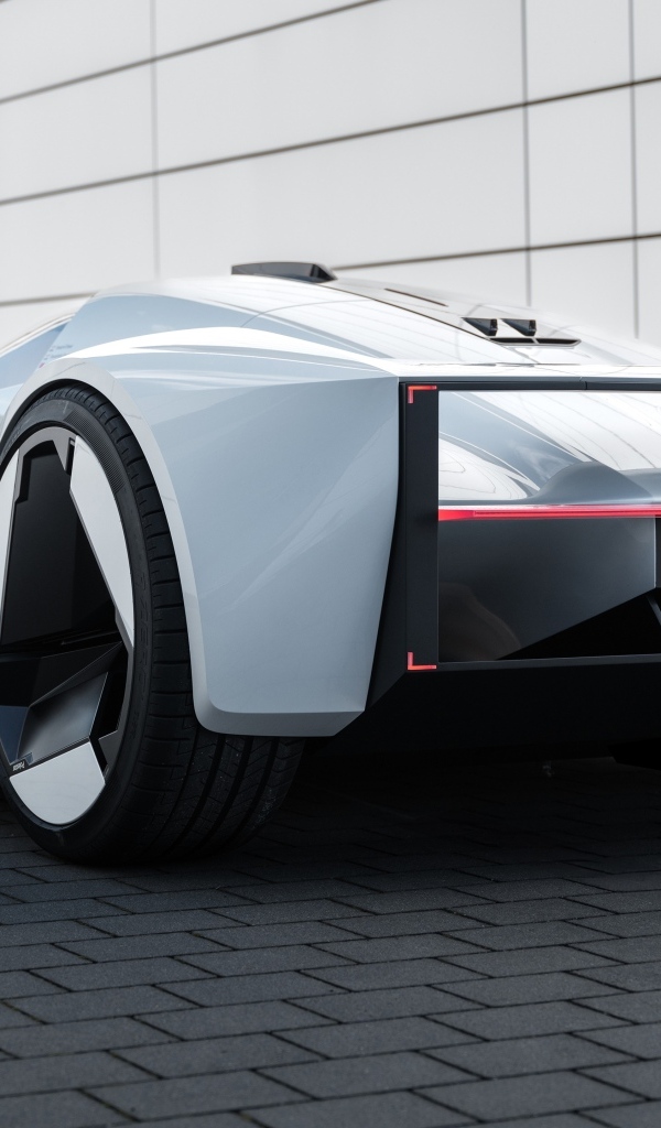 Спорткар Polestar Synergy 2023 года вид сзади