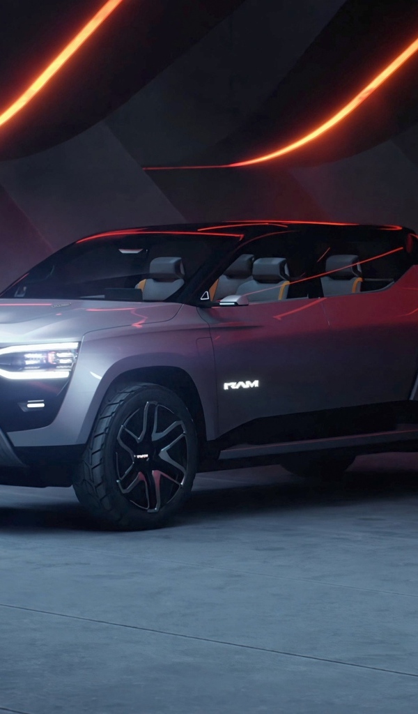 Большой Ram 1500 Revolution BEV Concept 2023 года