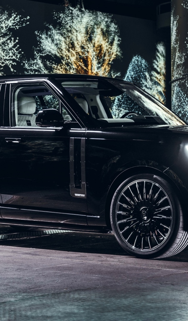 Большой черный Brabus 600 2023 года