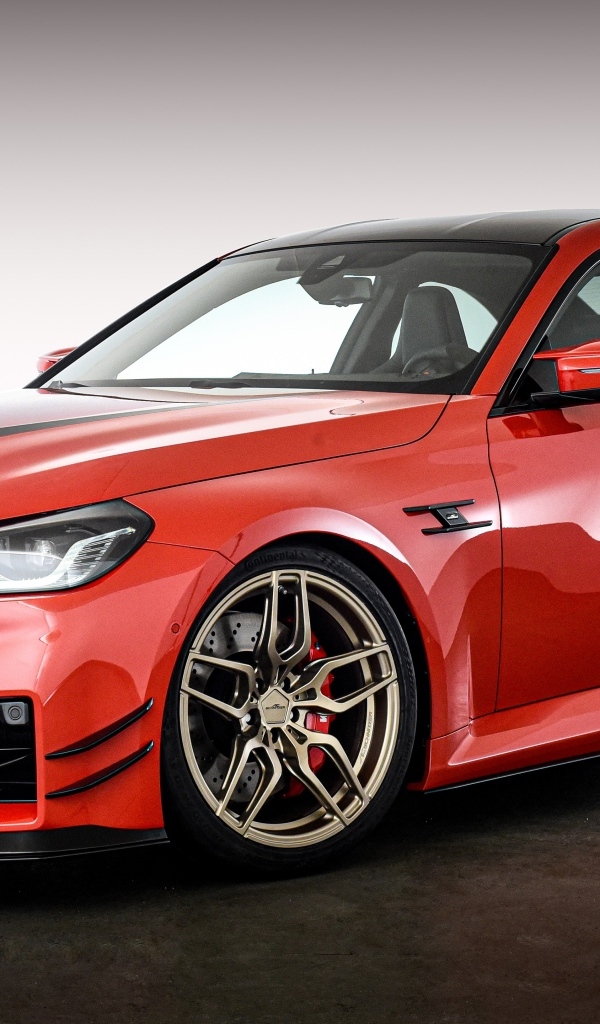 Быстрый красный автомобиль AC Schnitzer ACS2 Sport 2023