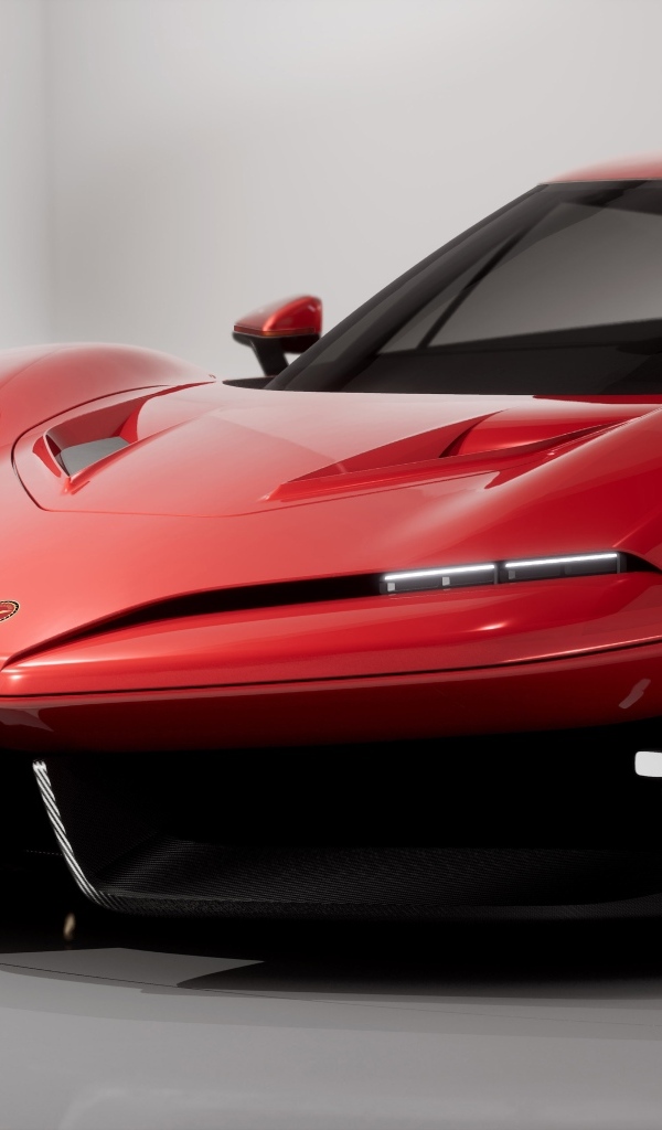 Вид спереди на автомобиль Bizzarrini The Giotto