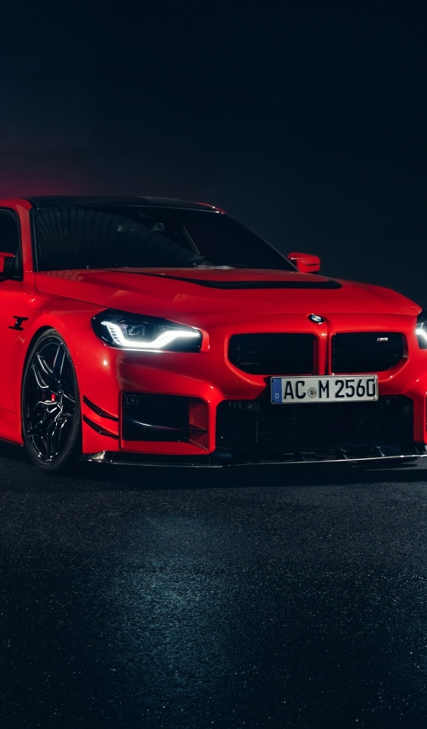Красный автомобиль AC Schnitzer ACS2 Sport 2023 года