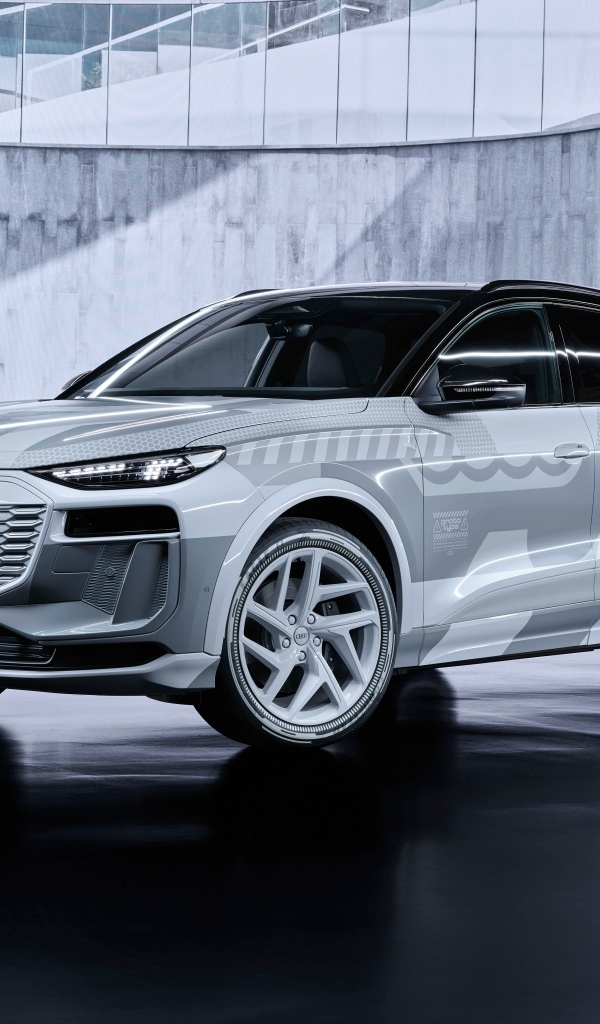 Автомобиль Audi Q6 E-Tron Prototype Show Car 2023 года