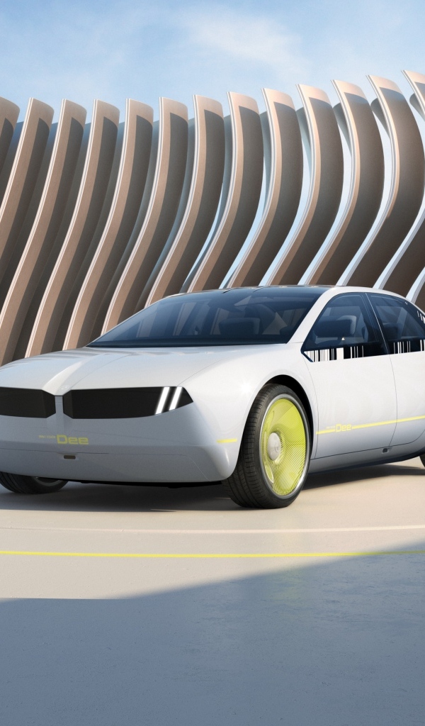 Футуристический автомобиль BMW I Vision Dee Concept 2023