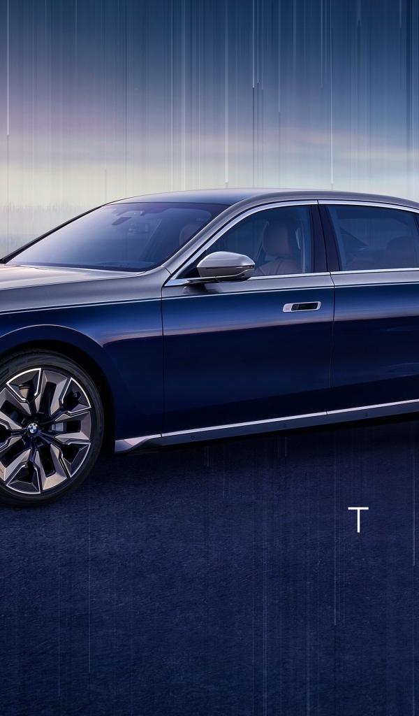 Презентация нового стильного автомобиля BMW I7