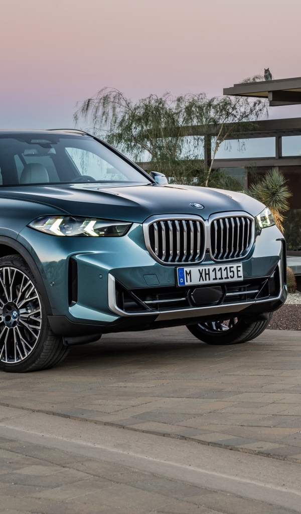 Внедорожник BMW X5 2023 у дома