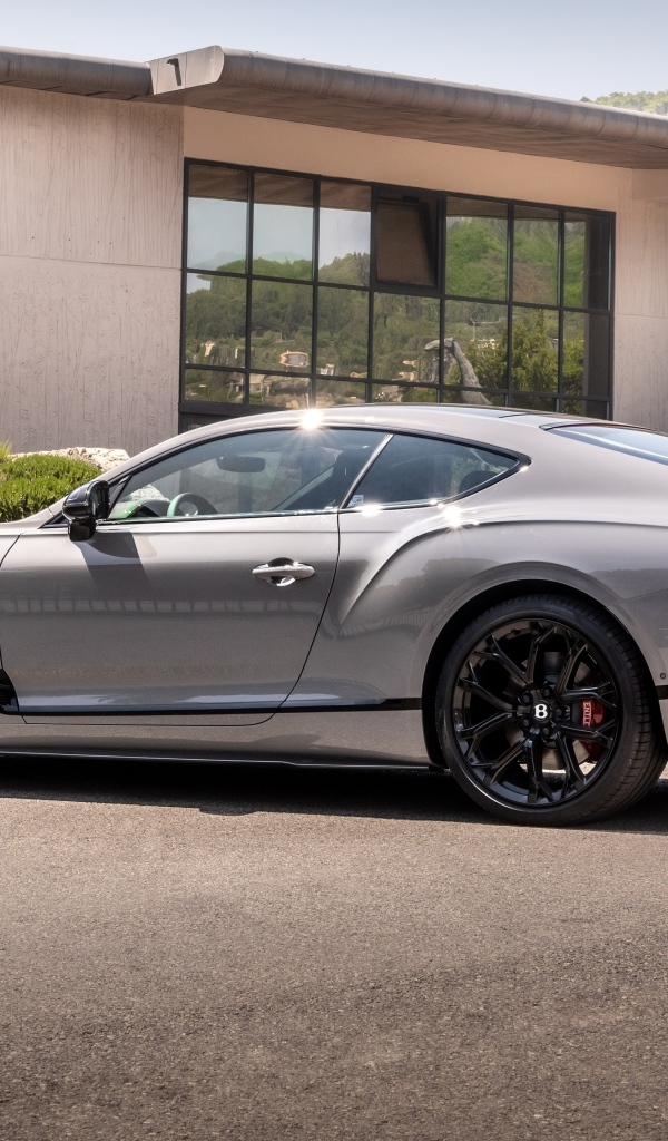 Автомобиль Bentley Continental GT S 2022 года вид сзади