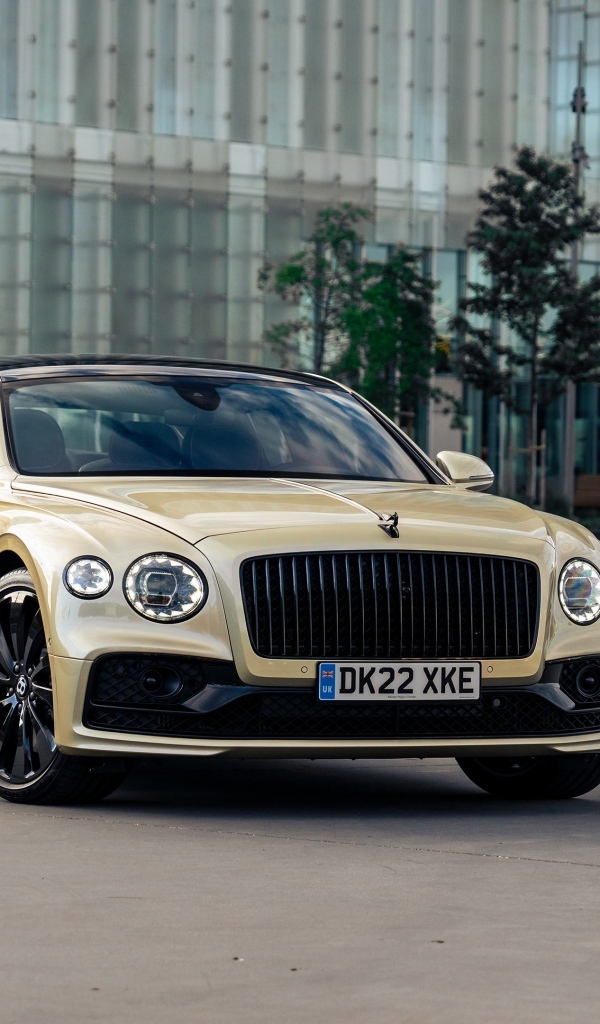 Автомобиль Bentley Flying в городе