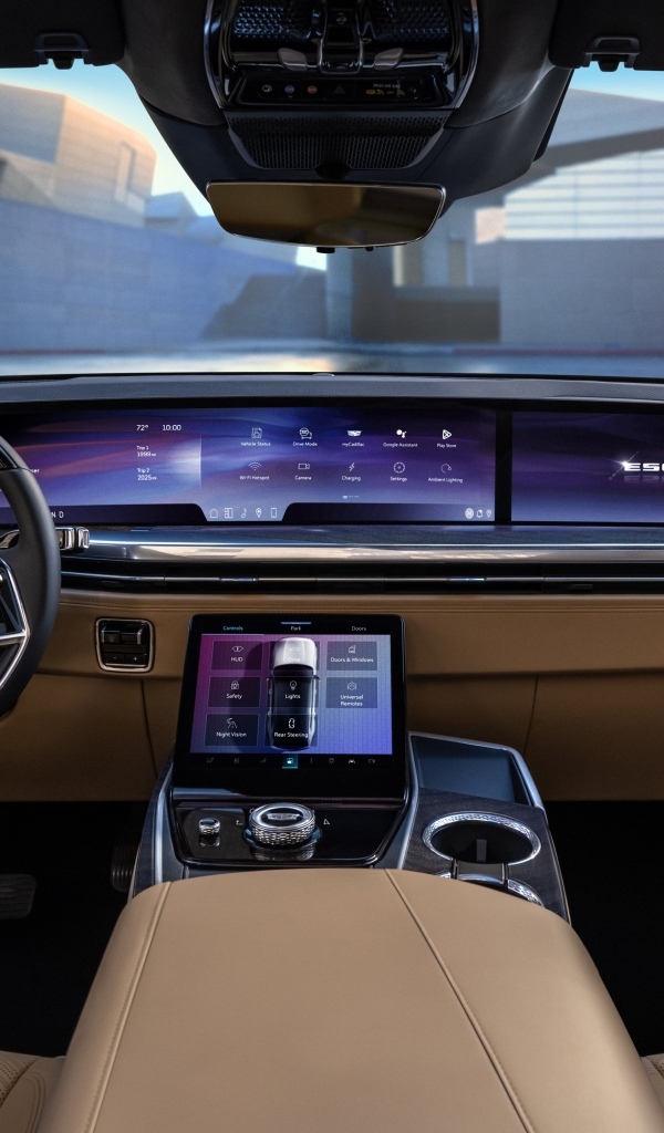 Салон автомобиля Cadillac Escalade IQ Sport 2025 года