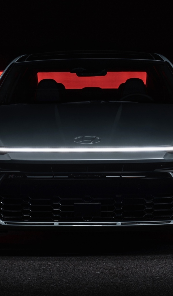 Автомобиль Hyundai Sonata N Line 2024 года вид спереди