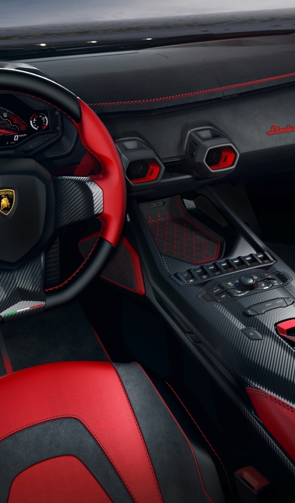 Салон автомобиля Lamborghini Invencible 2024  года