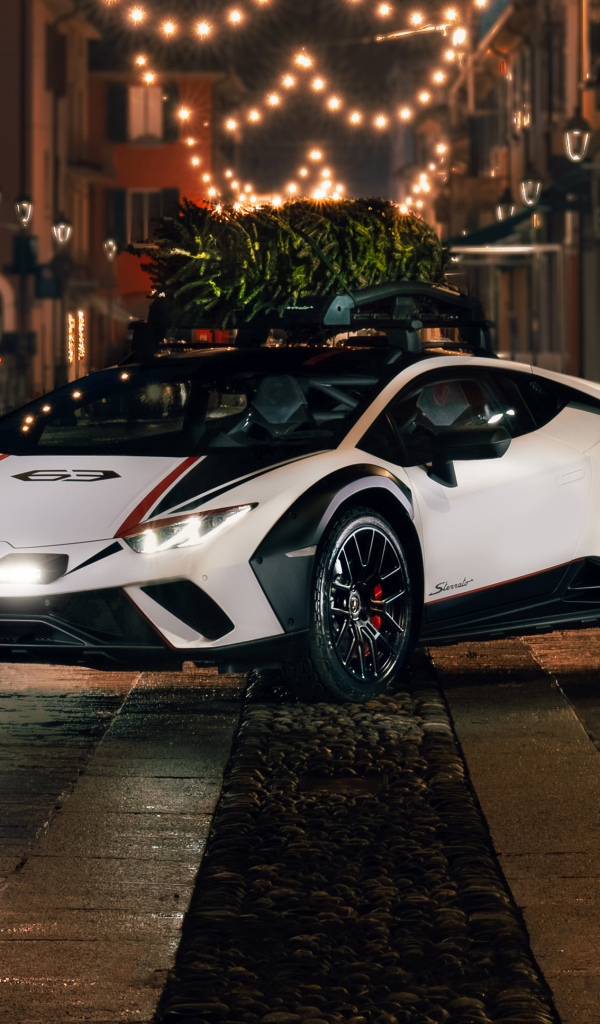 Спорткар Lamborghini Huracán Tecnica в городе