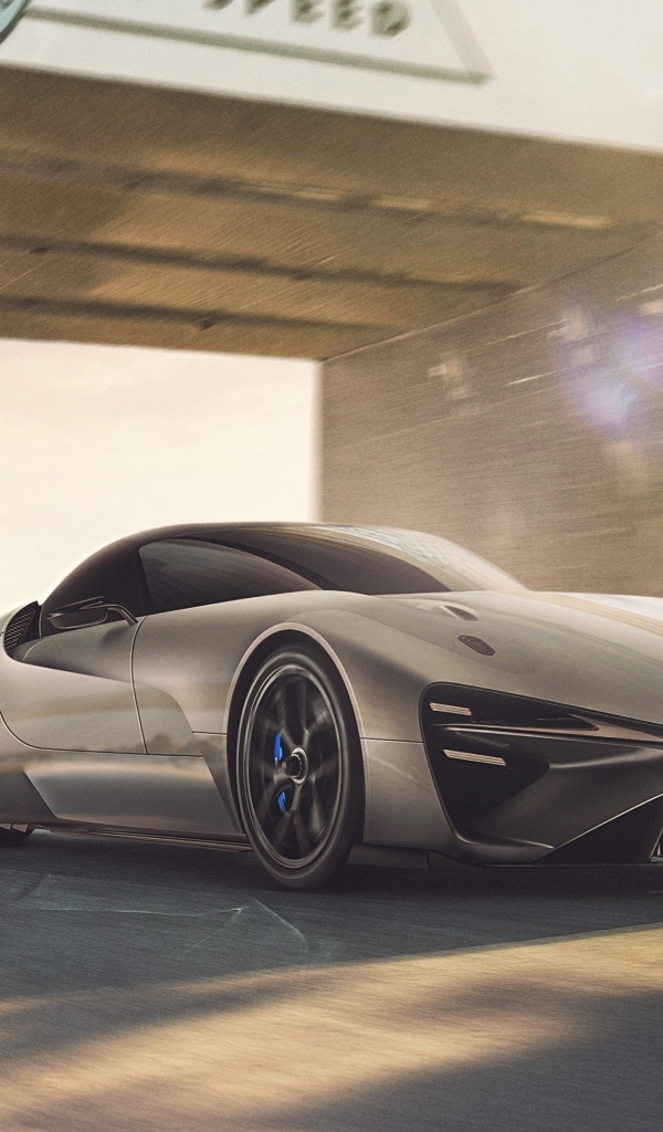 Дорогой новый автомобиль Lexus Electrified Sport Concept