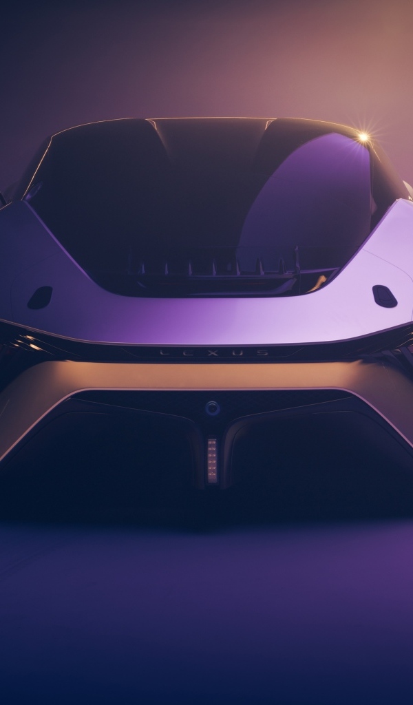 Автомобиль Lexus Electrified Sport Concept вид спереди