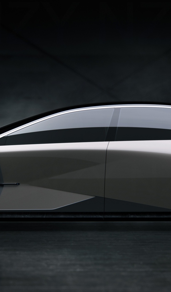 Вид сбоку на автомобиль Lexus LF-ZC