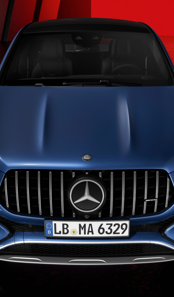 Синий автомобиль Mercedes-AMG GLE 53 4MATIC