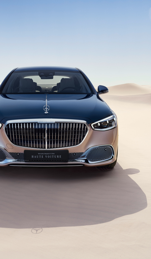 Автомобиль Mercedes-Maybach S 680 4MATIC Haute Voiture 2023 вид спереди