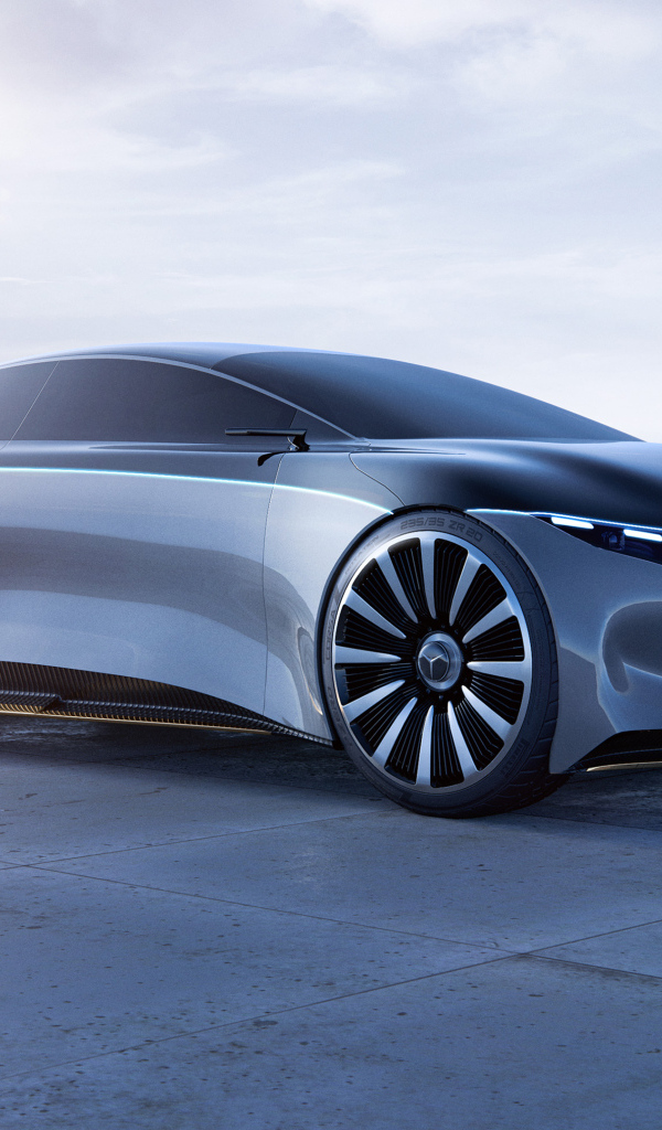 Автомобиль концепт Mercedes Vision EQS