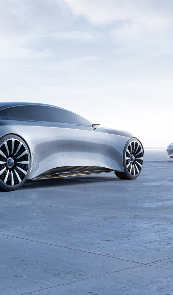 Новый автомобиль Mercedes Vision EQS