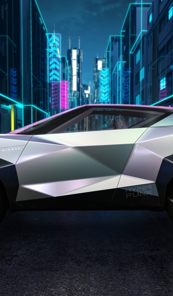 Автомобиль Nissan Hyper Punk вид сбоку