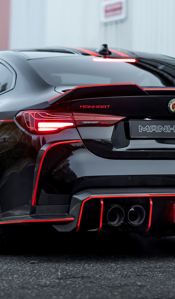 Автомобиль Manhart MH4 GTR II 2022 вид сзади