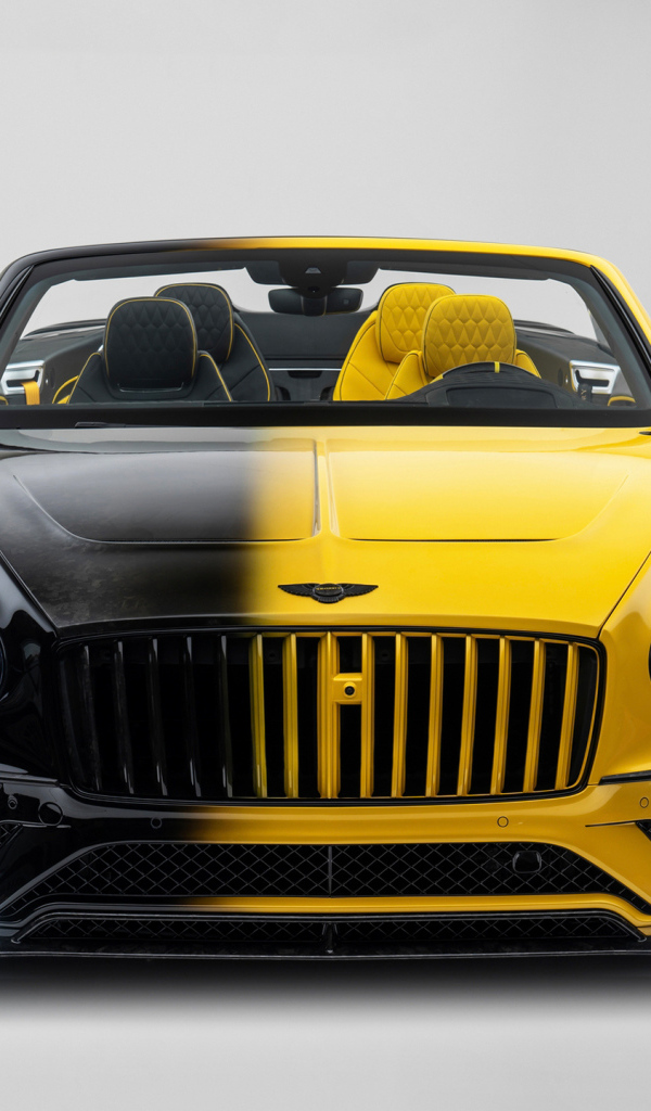 Автомобиль Mansory Vitesse Continental GTC 2022 вид спереди