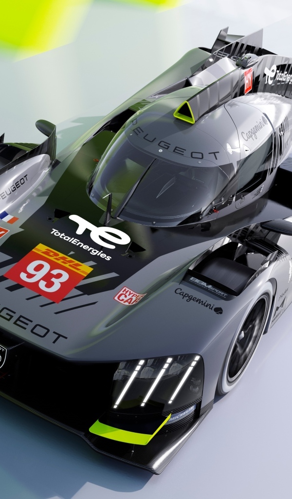 Спортивный автомобиль Peugeot 9X8 2022 года