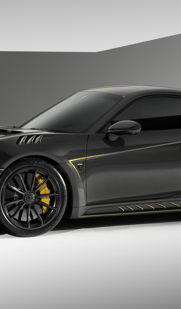 Черный  Porsche 911 Turbo S Stinger GTR Carbon Edition 