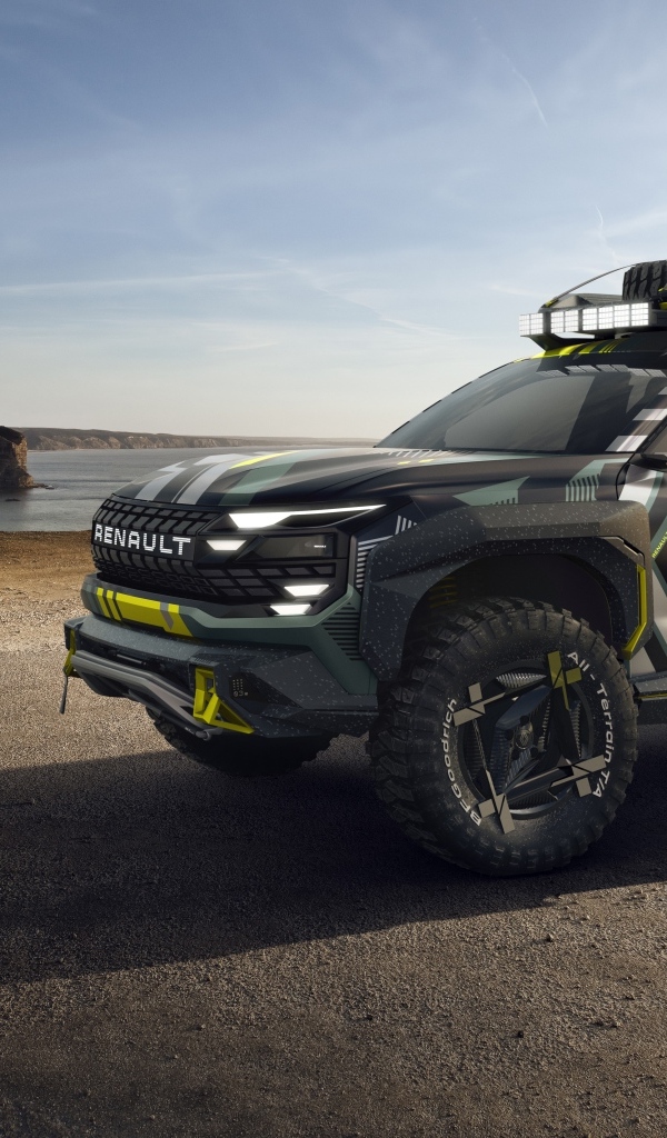 Внедорожник Renault Niagara  у моря