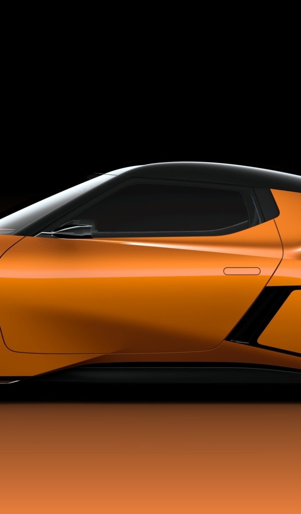 Вид сбоку на автомобиль Toyota FT-Se