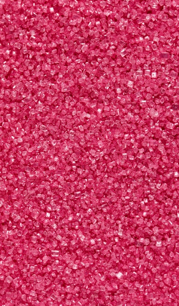 Мелкий розовый сахар для фона