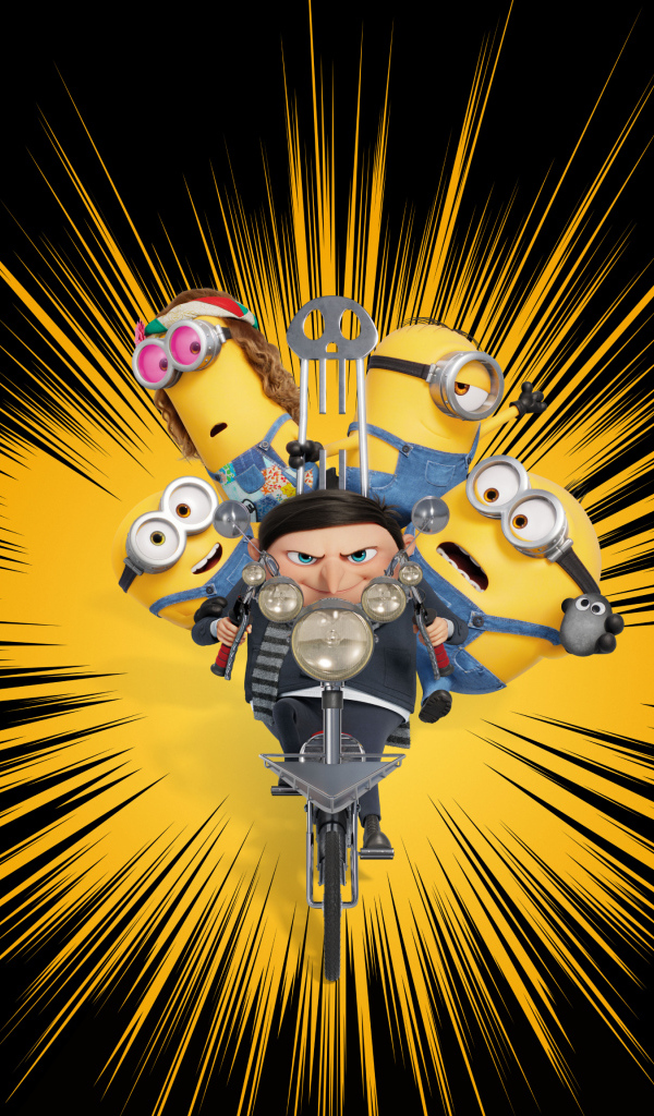 Постер мультфильма Миньоны: Грювитация