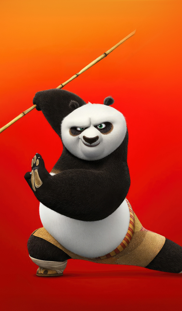 Персонаж мультфильма  Кунг-фу панда 4