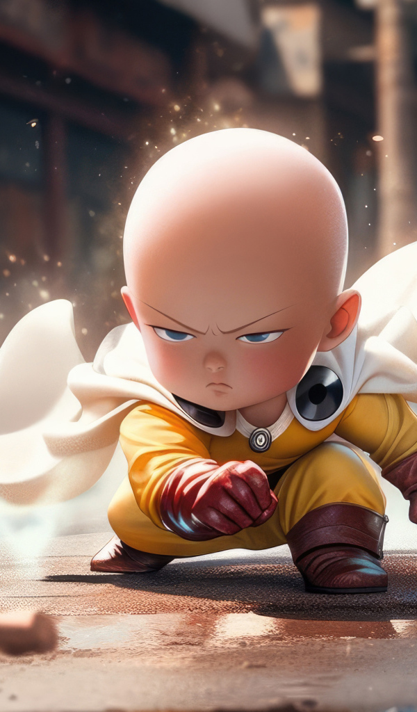 Маленький ребенок супергерой