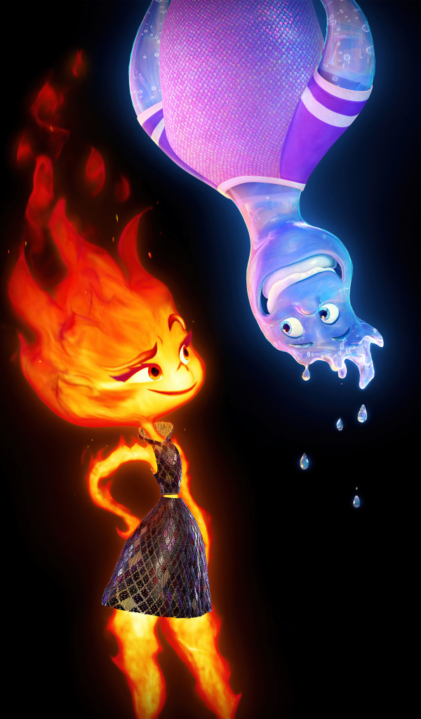 Постер нового мультфильма Элементарно, 2023