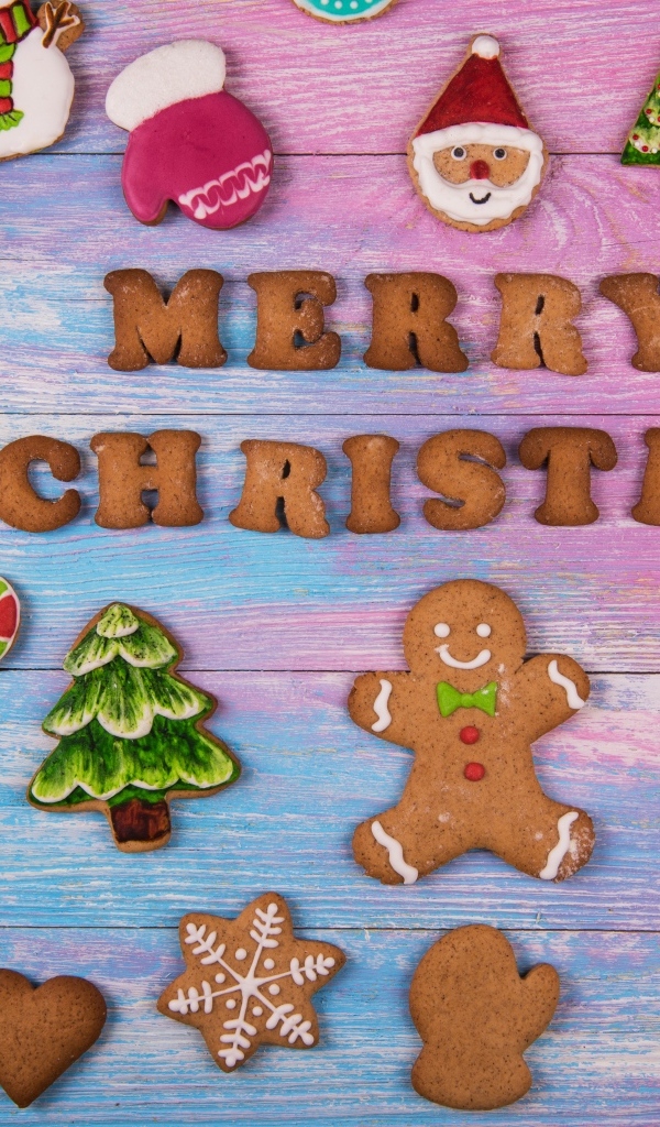 Красивое печенье на Рождество