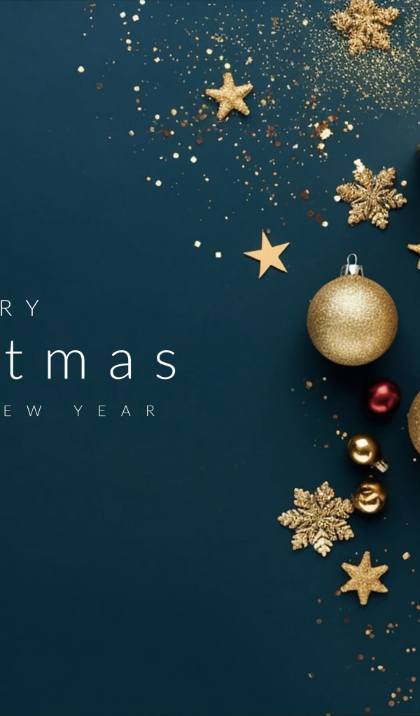 Открытка на Рождество 2024