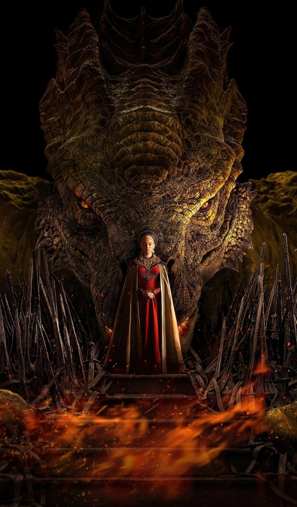 Фантастический дракон и принц