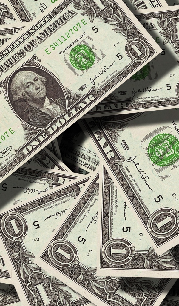 Новые купюры в один доллар 