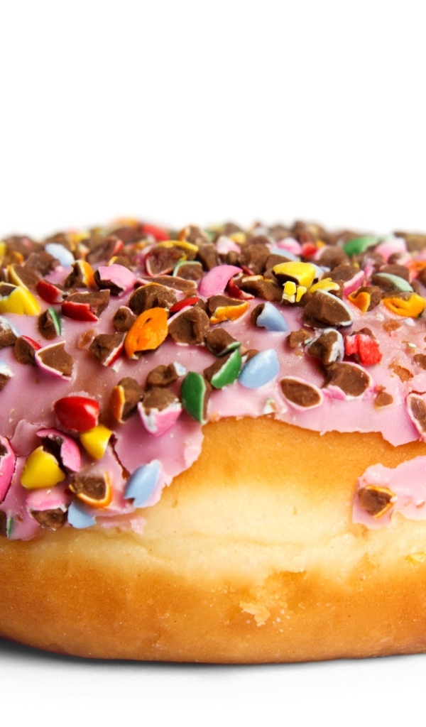 Пончик в сладкой глазури