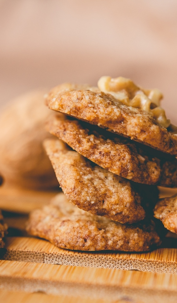 Сладкое домашнее печенье с грецкими орехами