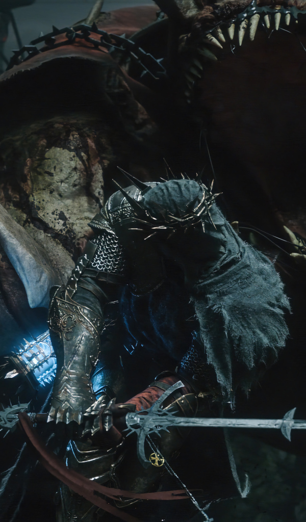 Битва с монстром компьютерная игра The Lords of the Fallen